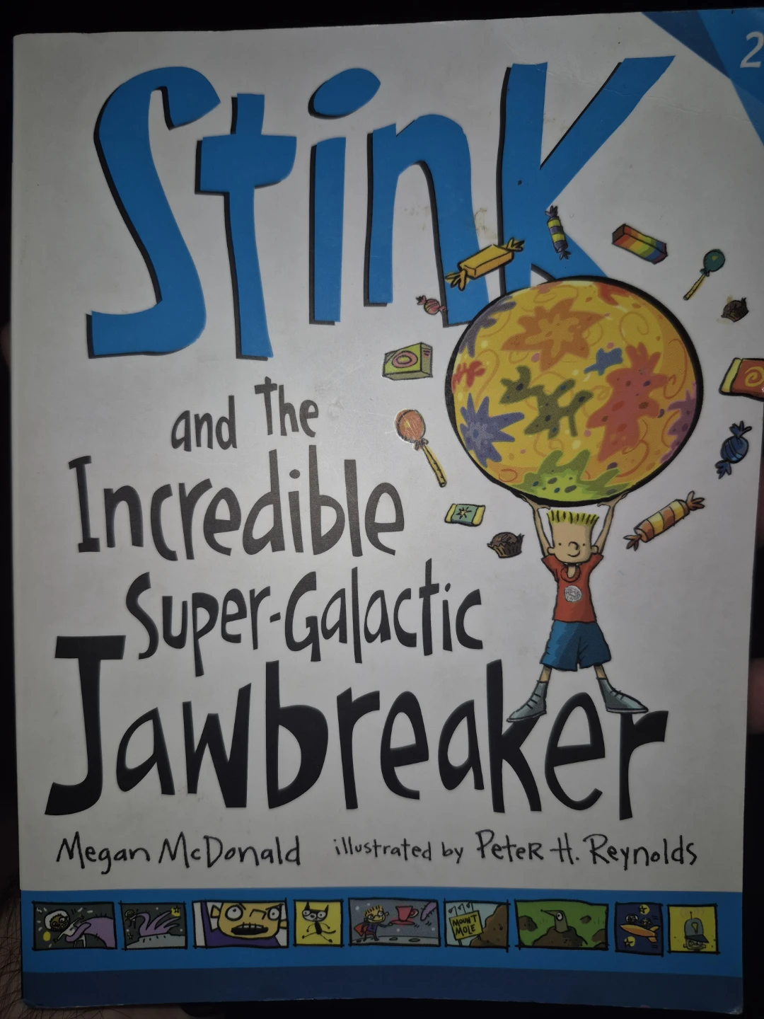 Stink and The Incredible Super-Galactic Jawbreaker Book