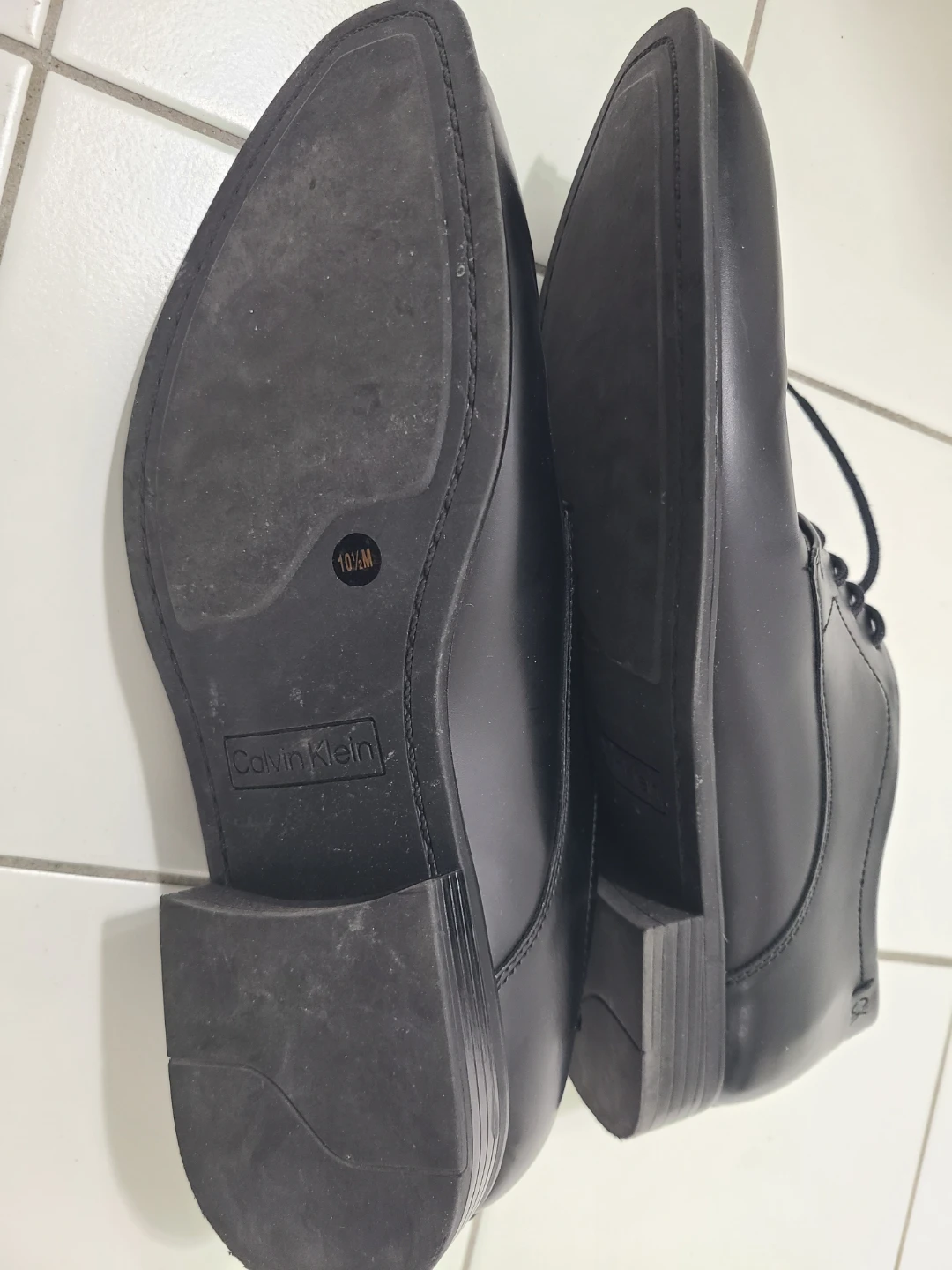Calvin Klein Black Dress Shoes - Size 10 - photo 5