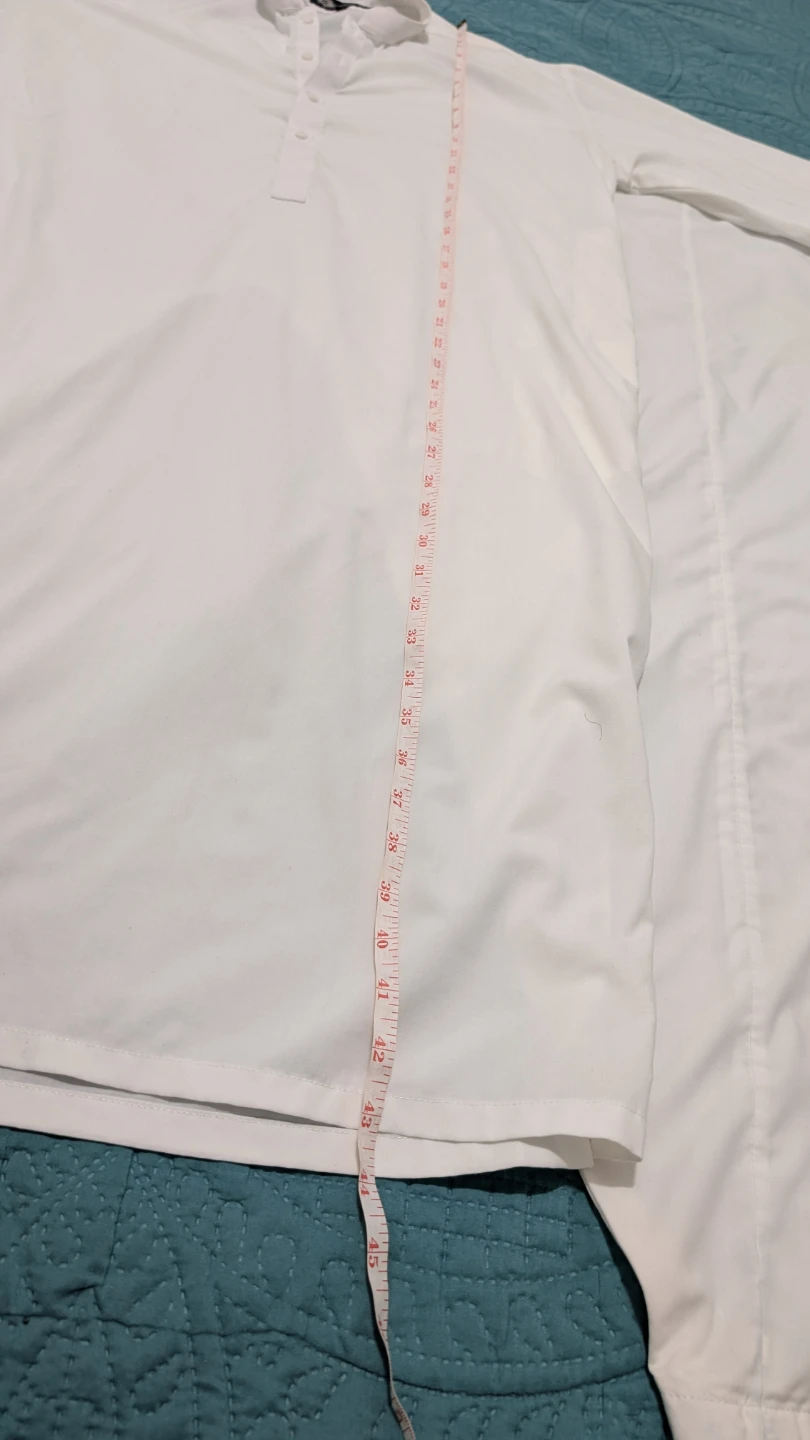 White Thobe - Men's Traditional Islamic Clothing - photo 2