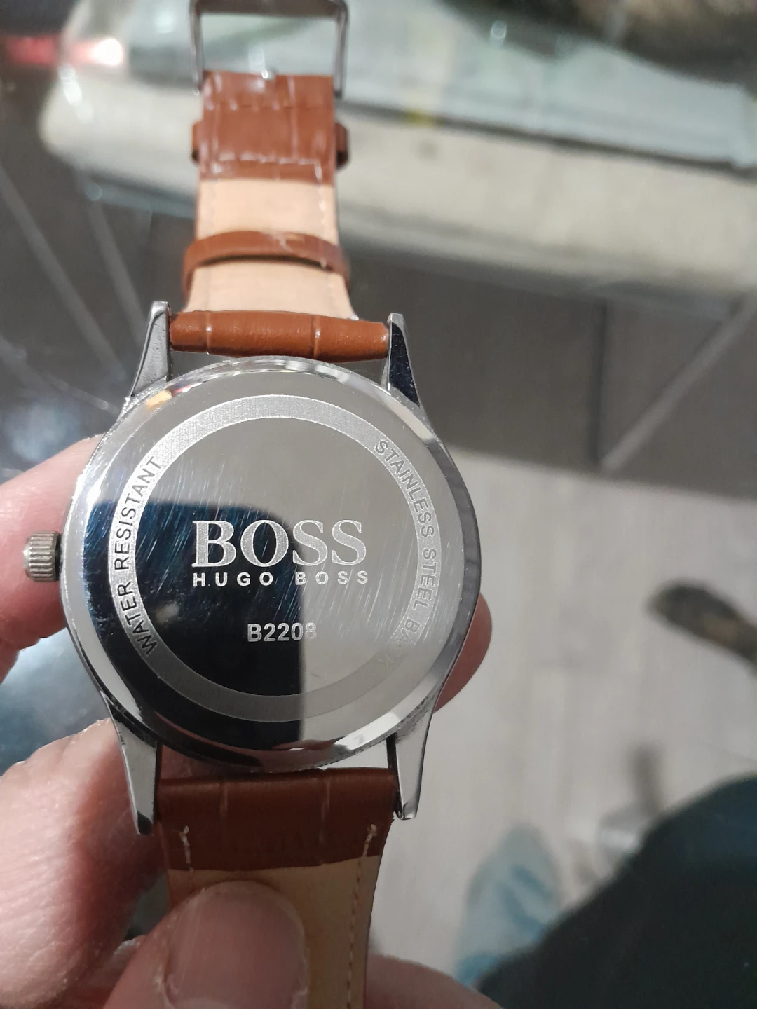 Hugo Boss Brown Leather Watch - photo 2