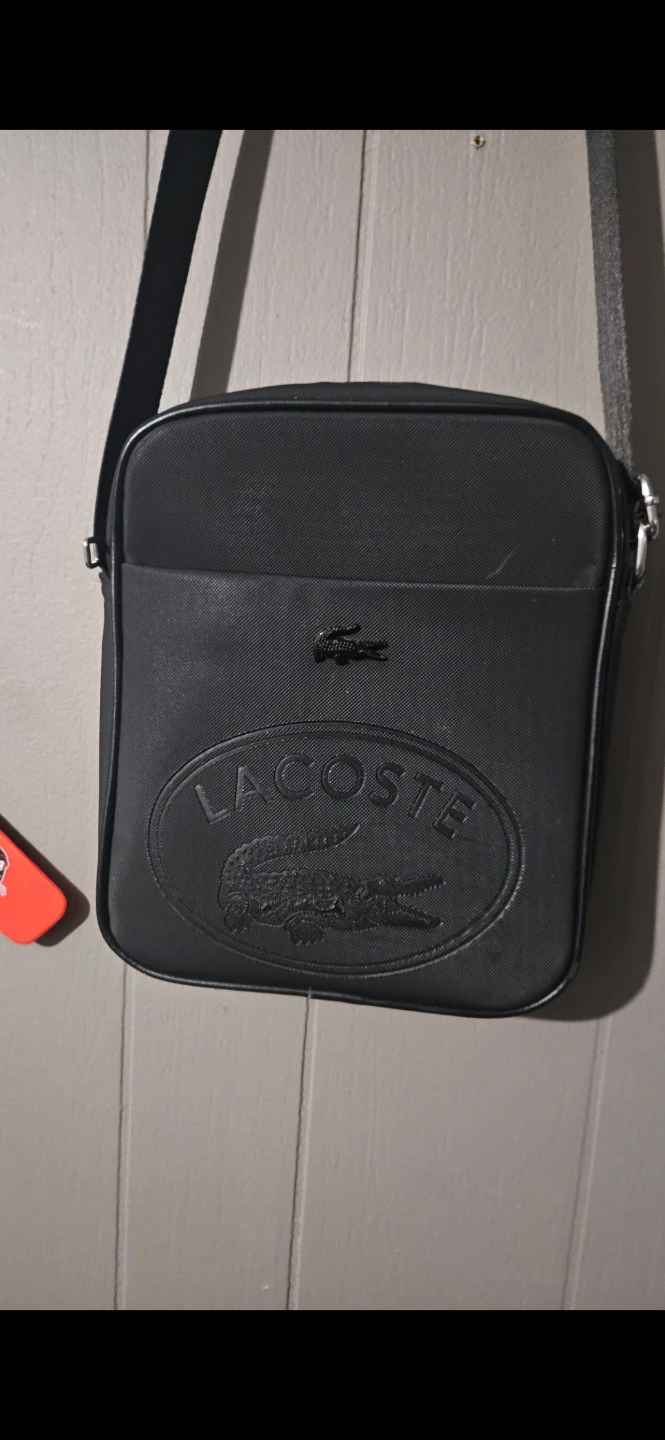 Lacoste Black Crossbody Bag