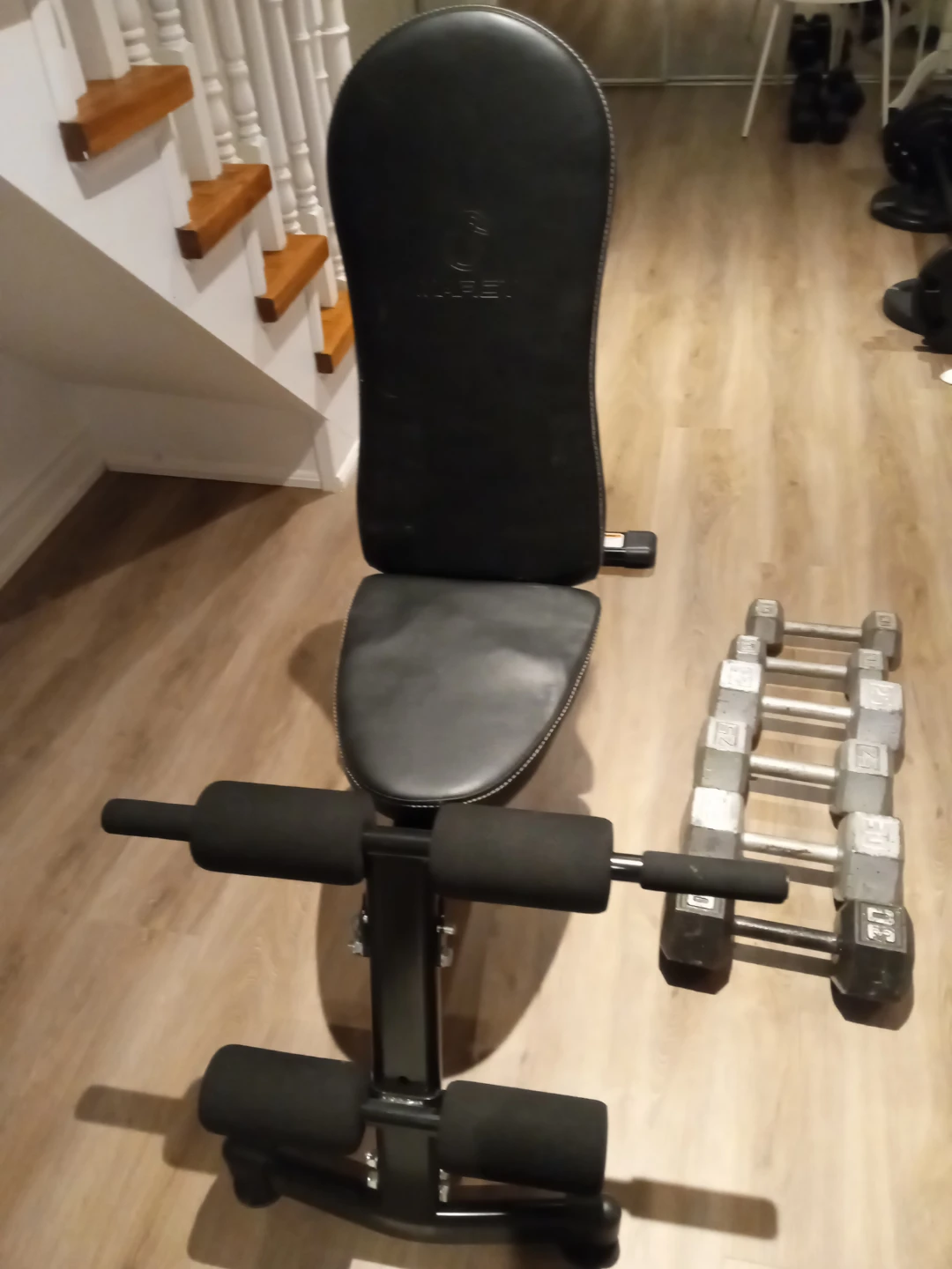 Marcy Weight Bench with Dumbbells - photo 2