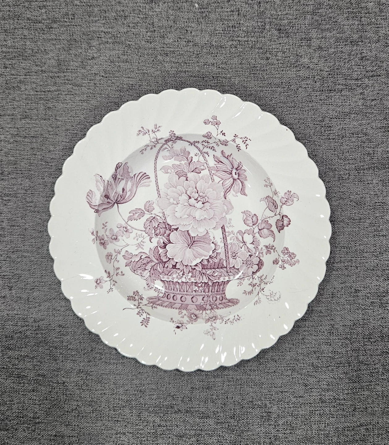 Charlotte Lavender decorative small collectible plate