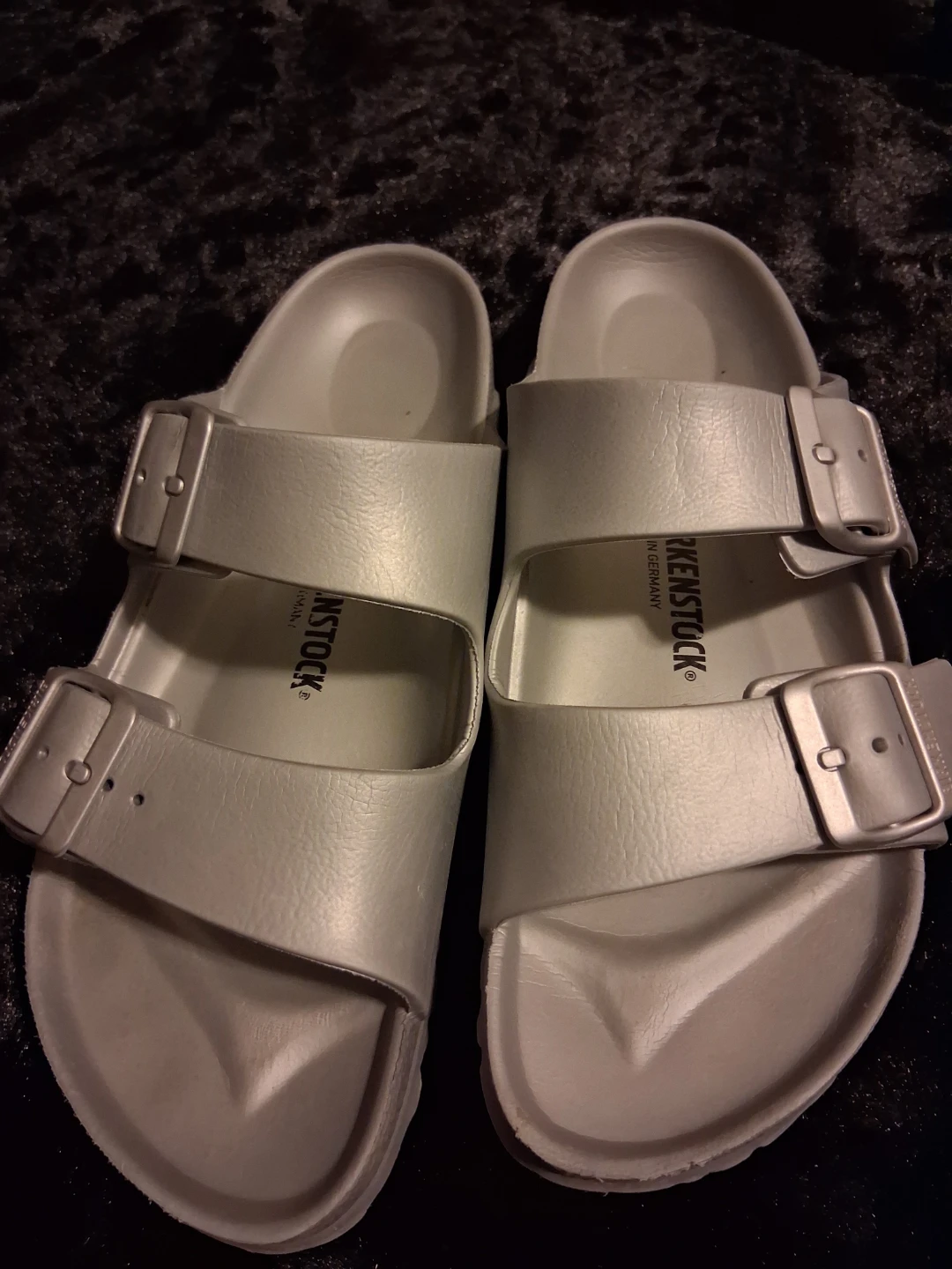 Birkenstock Arizona Sandals Size 39 Silver - photo 3