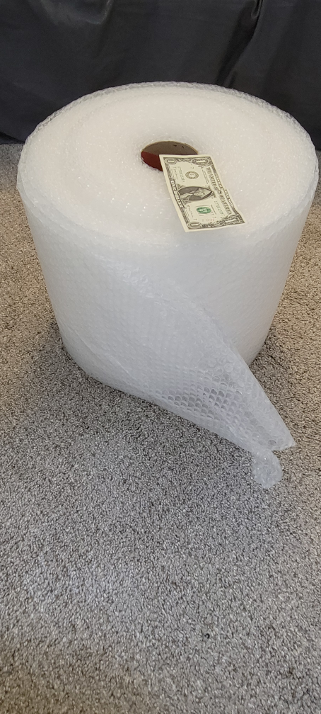Large Roll of Bubble Wrap (dollar for size)