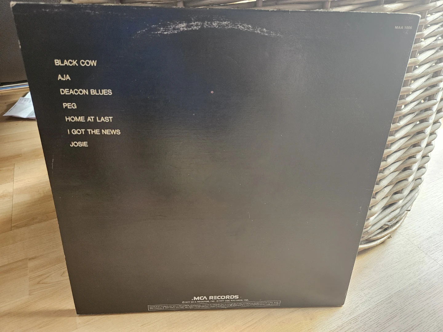 Steely Dan Record - Aja LP - photo 2