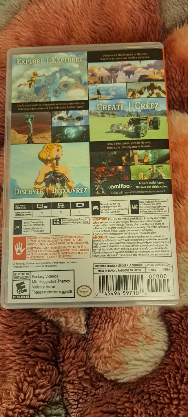 The Legend of Zelda: Tears of the Kingdom Nintendo Switch Game - photo 3