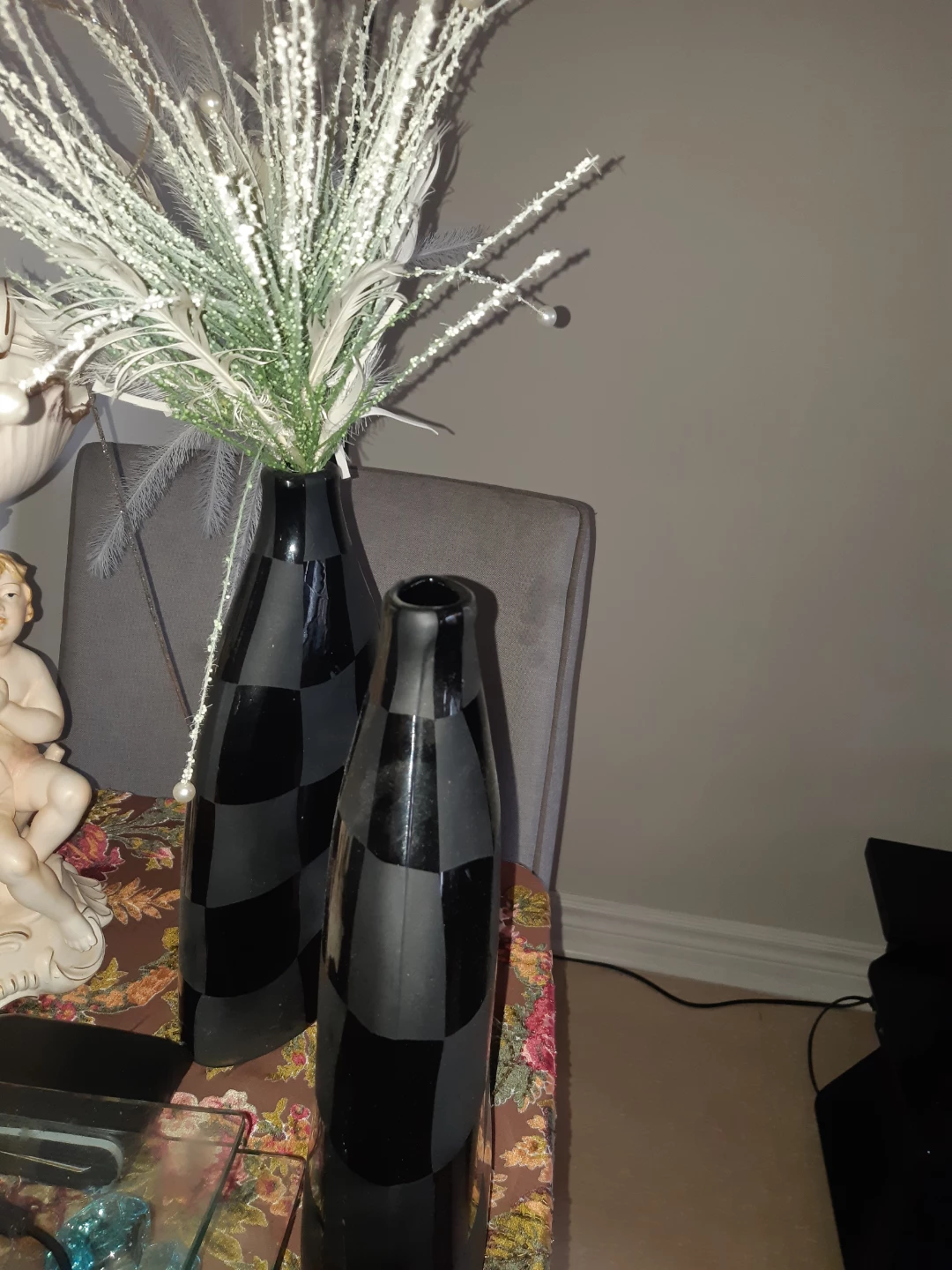 MacKenzie-Childs Vases - Courtly Check Pattern - photo 2