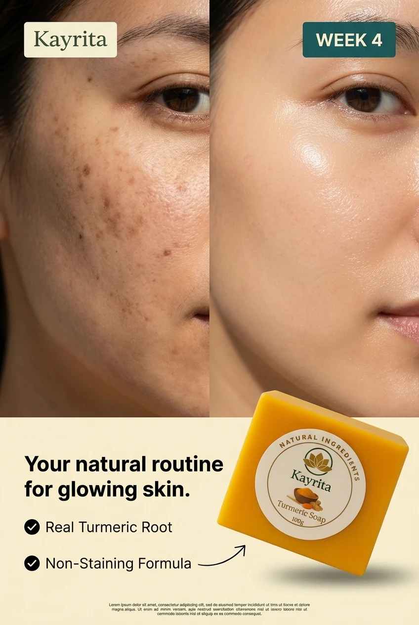 Kayrita Turmeric Soap - 100g