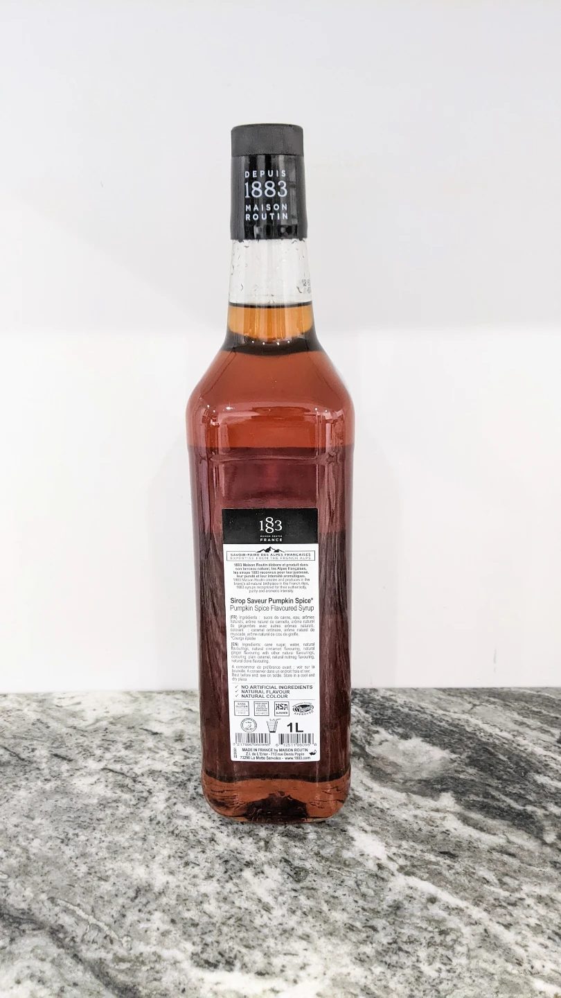 1883 Maison Routin France Pumpkin Spice Syrup - photo 2