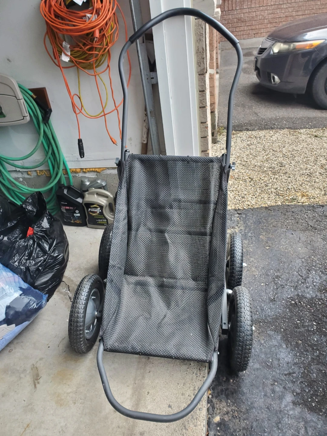 Black Folding Wagon
