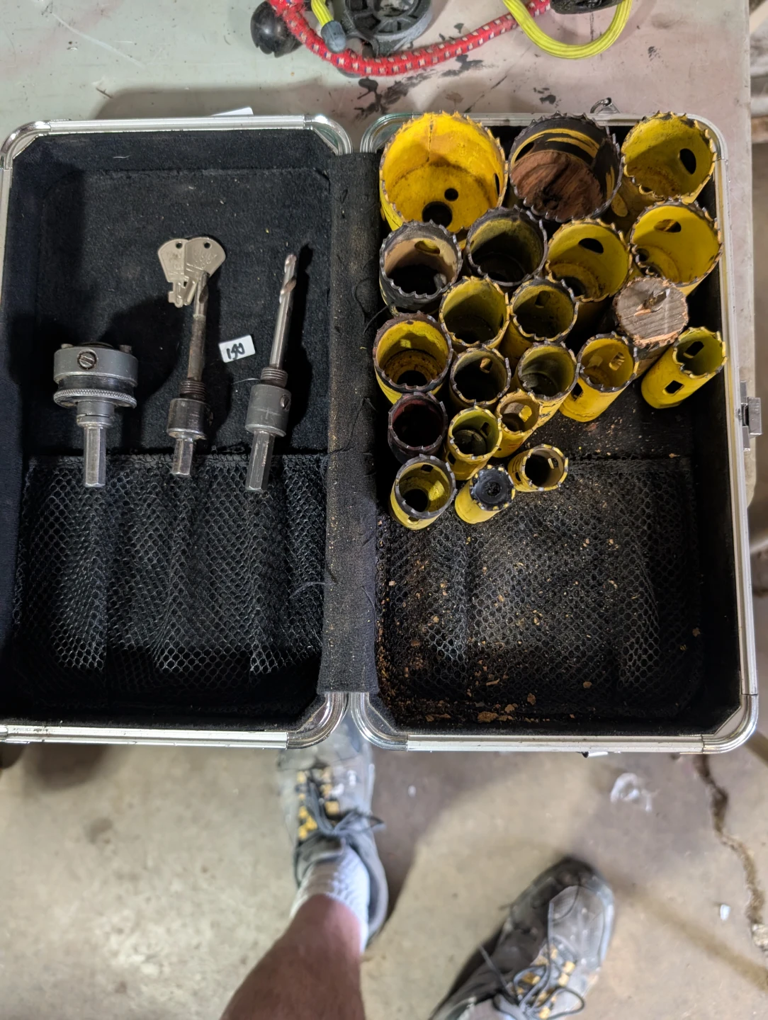 Sterrett Hole Saw Set with Case and Accessories