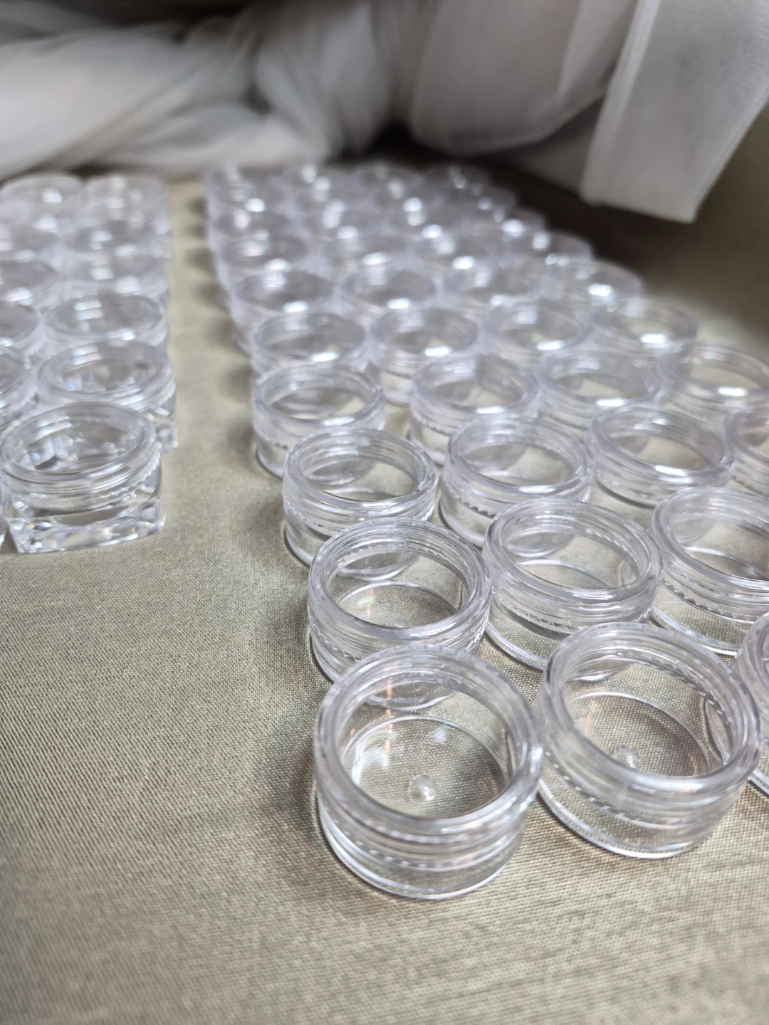 Mix Misc Lot of 41+ 39 = 70 Total 5ml Clear Plastic - photo 5