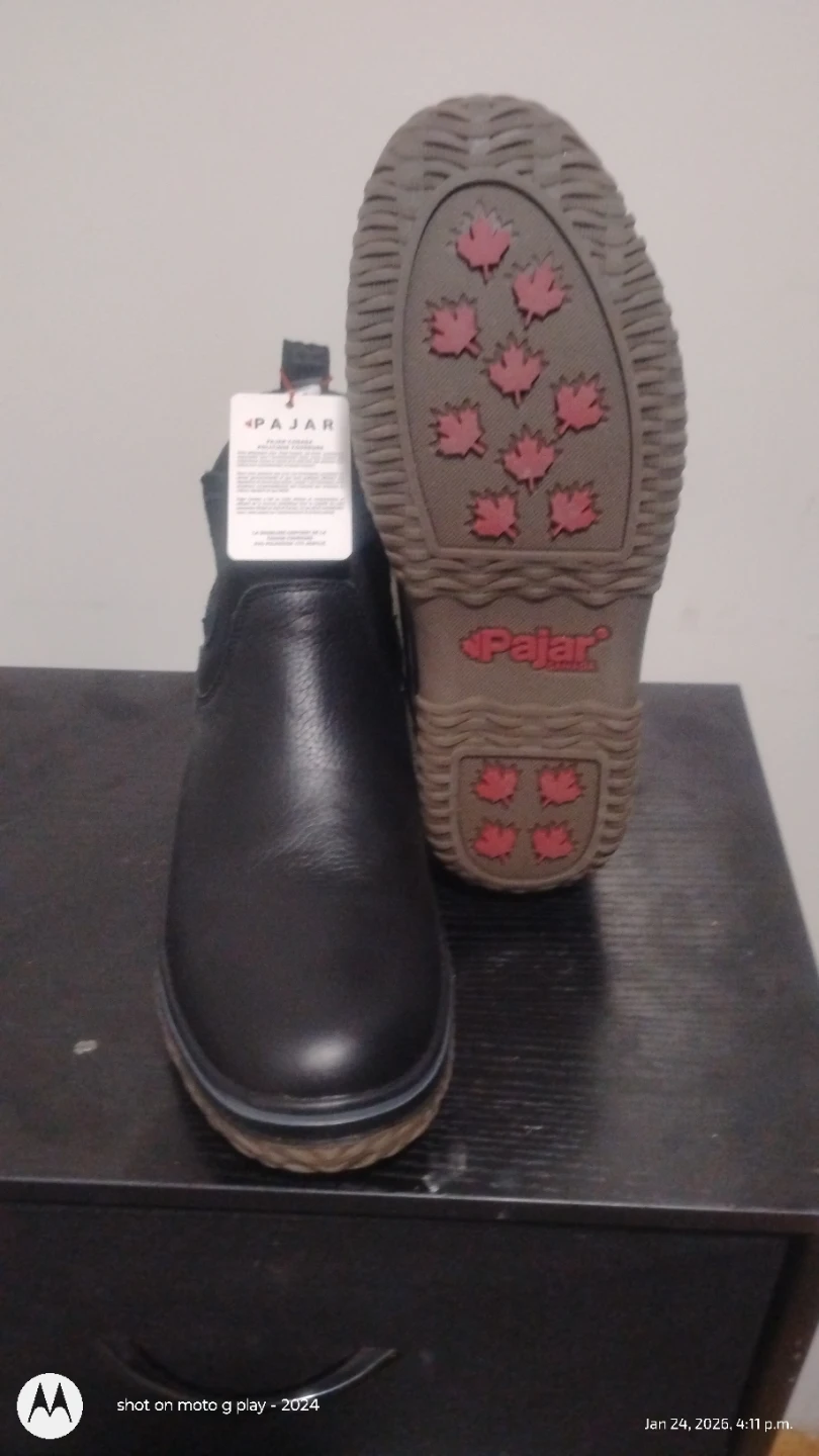 Pajar Canada Black Leather Ankle Boots - photo 2