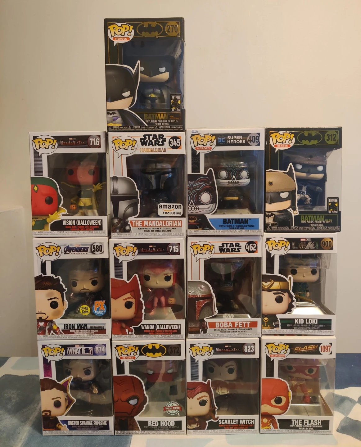 Funko Pop! Vinyl Figures Bundle - Assorted Characters