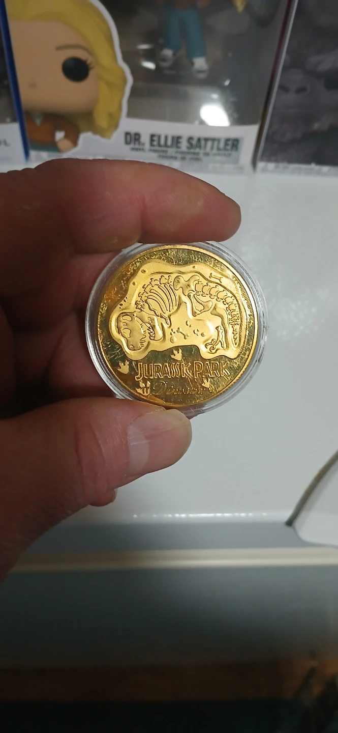 Jurassic Park Commemorative Coin - photo 2