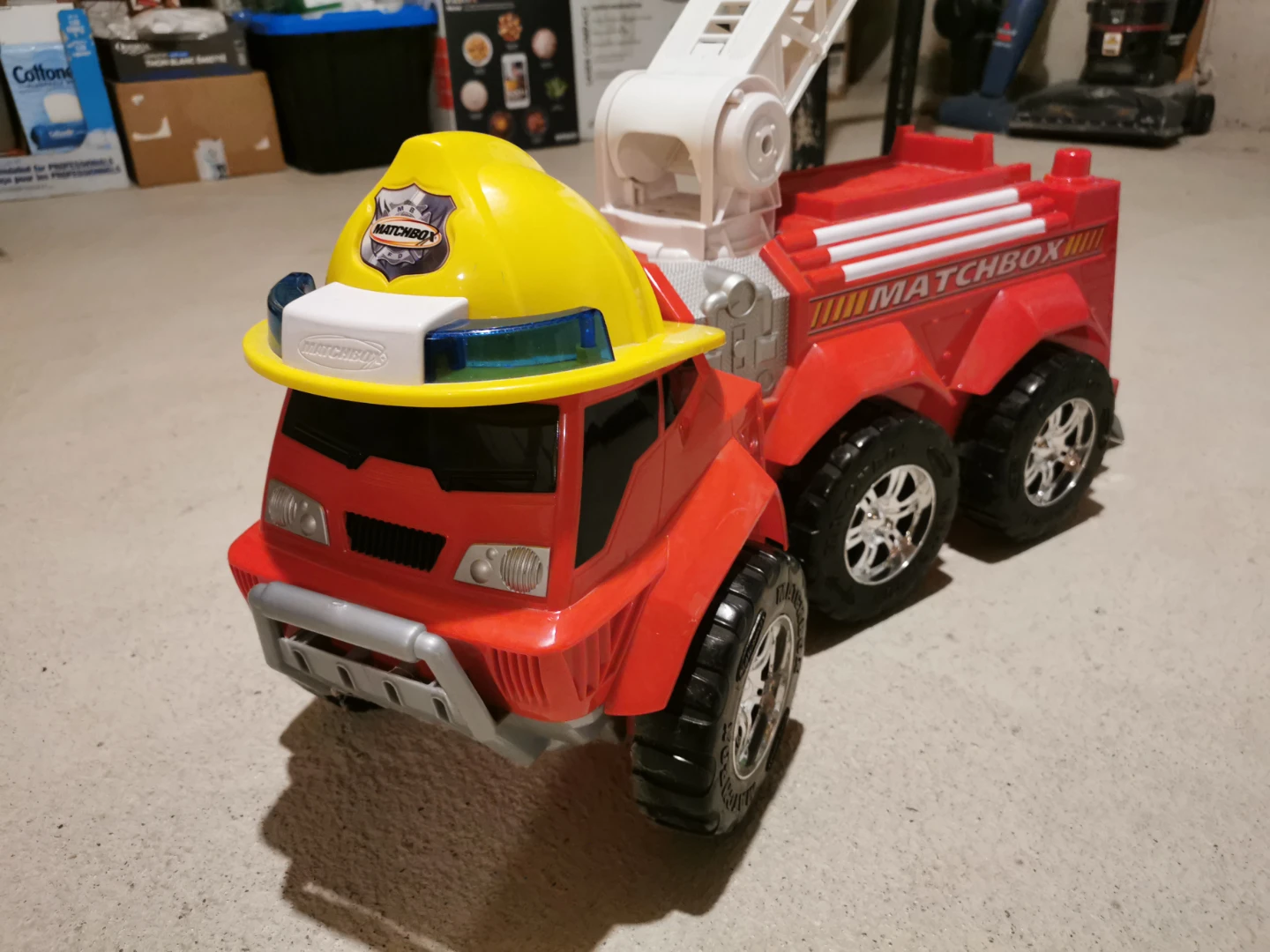 Matchbox Fire Truck Toy
