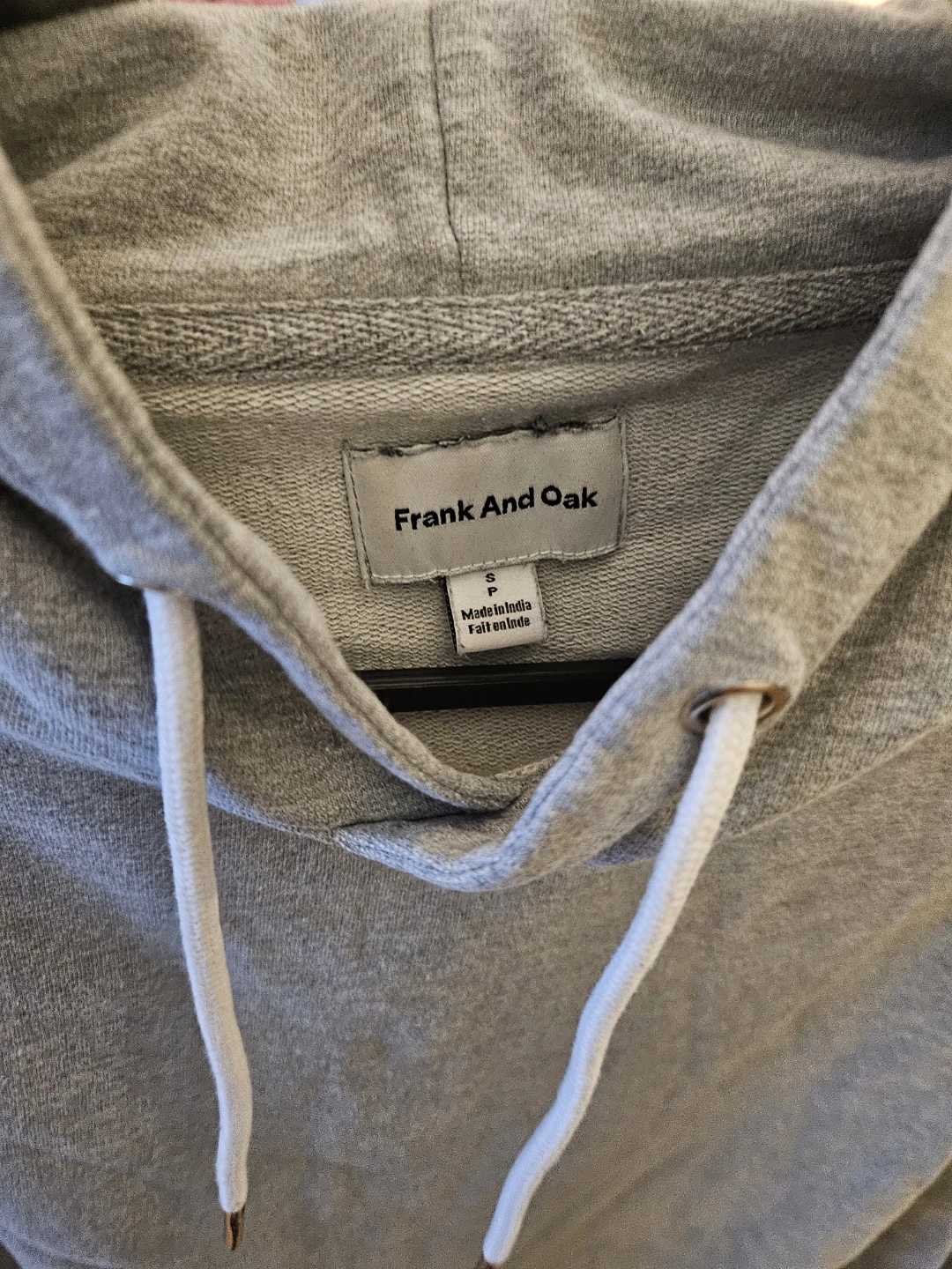 Frank And Oak Grey Hoodie - Size S 🥕 - photo 5