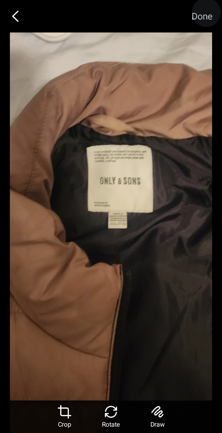Only & Sons Puffer Jacket - Size XXL - photo 2