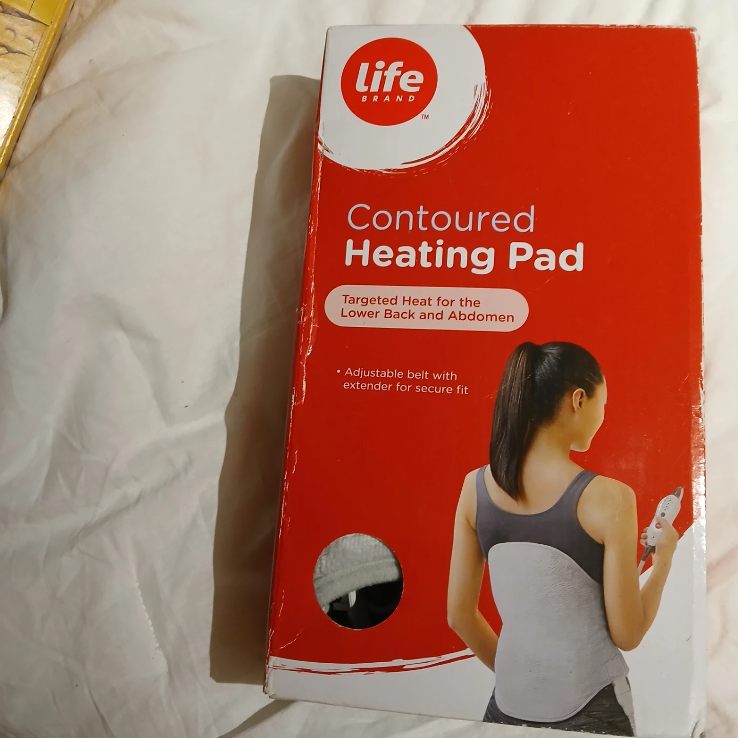 Life Brand Contoured Heating Pad - New in Box