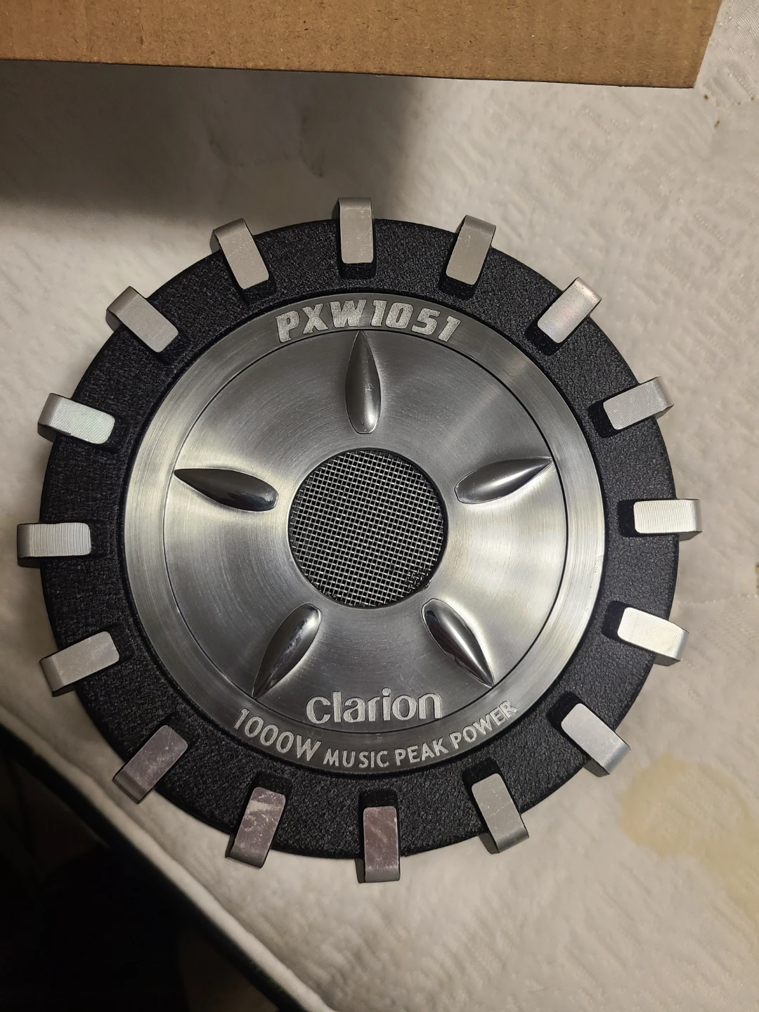 Clarion 10" Dual Voice Coil Subwoofer PxW1051 - photo 2