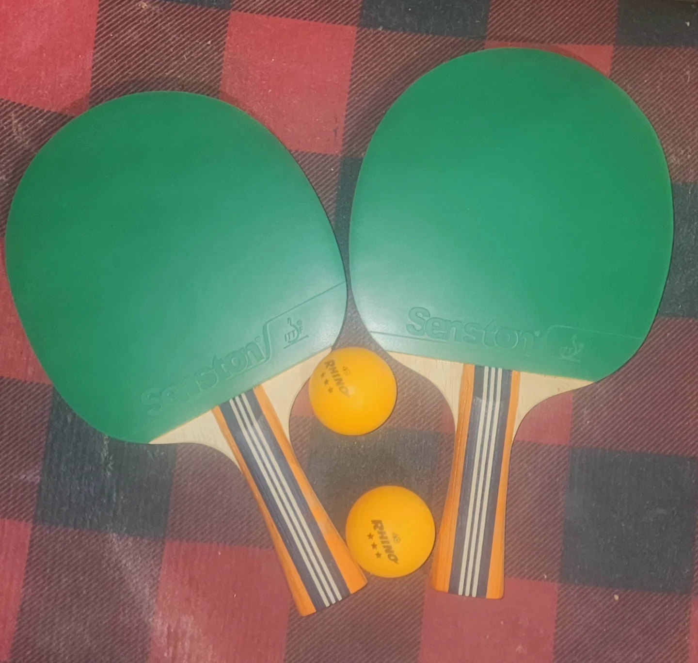 Senston Table Tennis Racket Set with Case