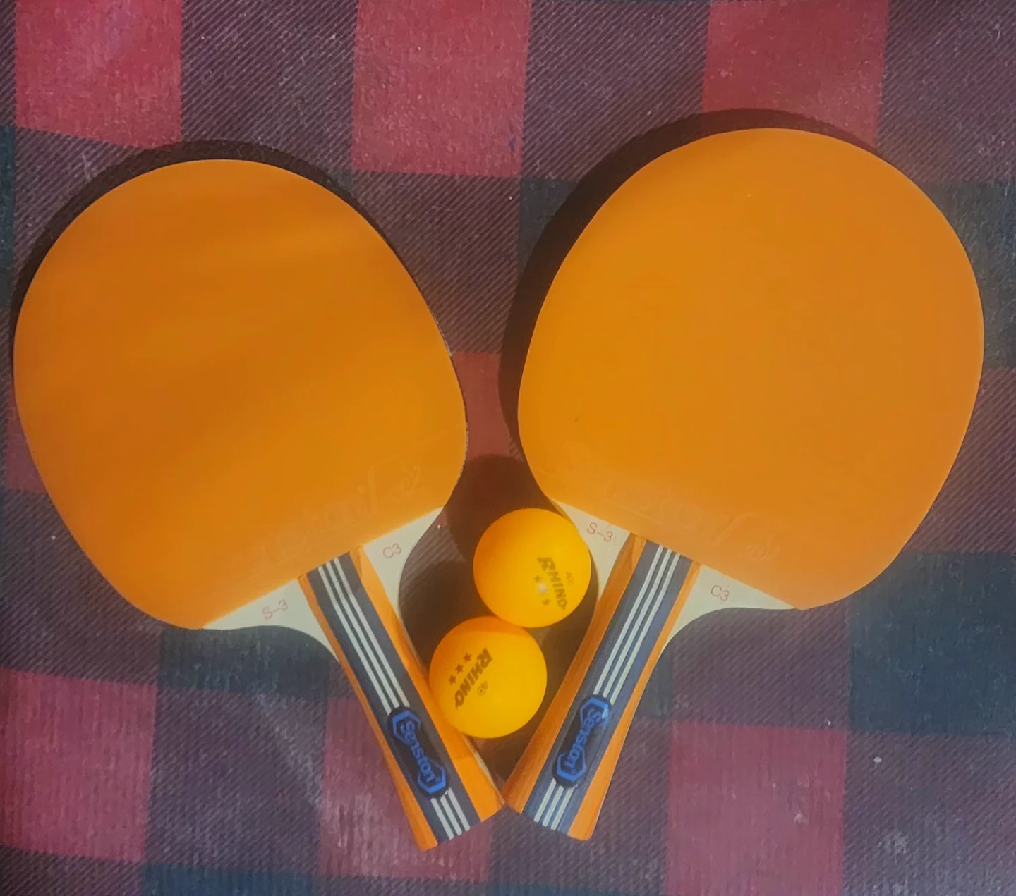 Senston Table Tennis Racket Set with Case - photo 2