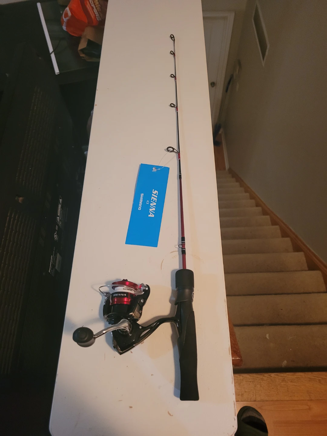 Shimano Sienna Ice Fishing Rod & Reel Combo