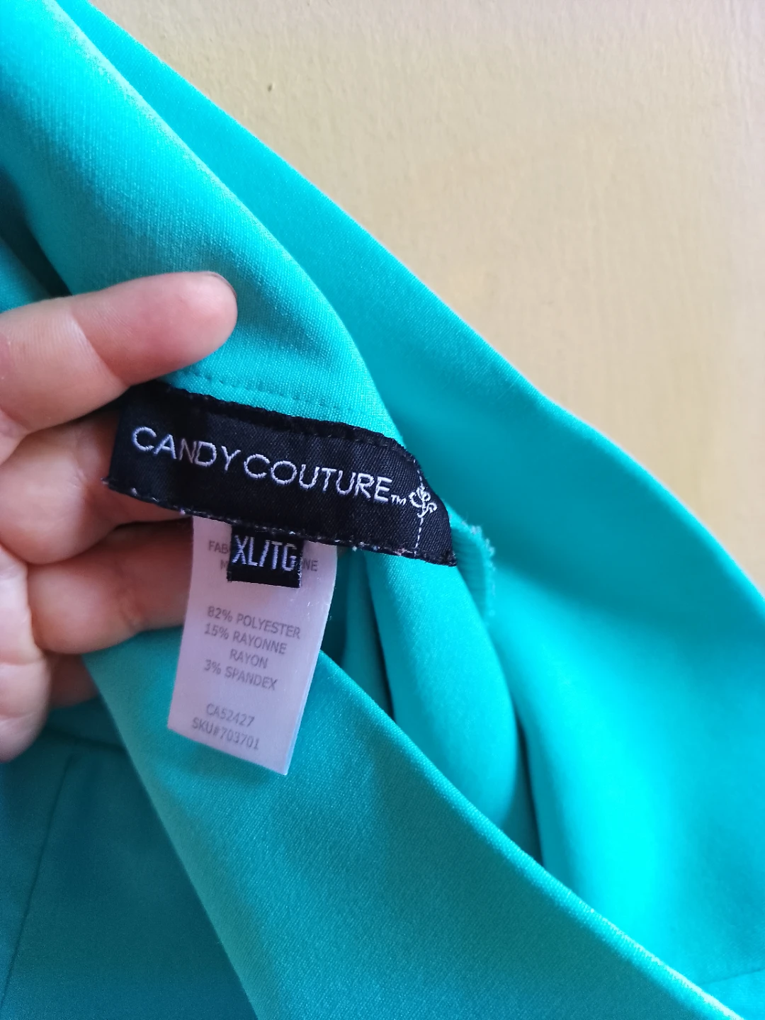 Candy Couture Teal Shorts - XL - photo 2