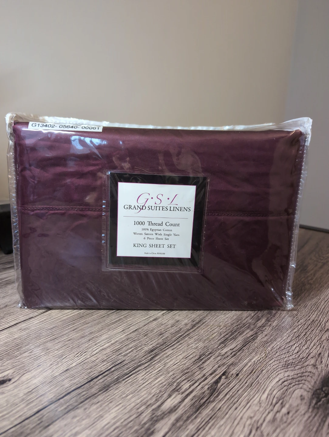 New GSL Grand Suites Linens King Sheet Set - photo 4