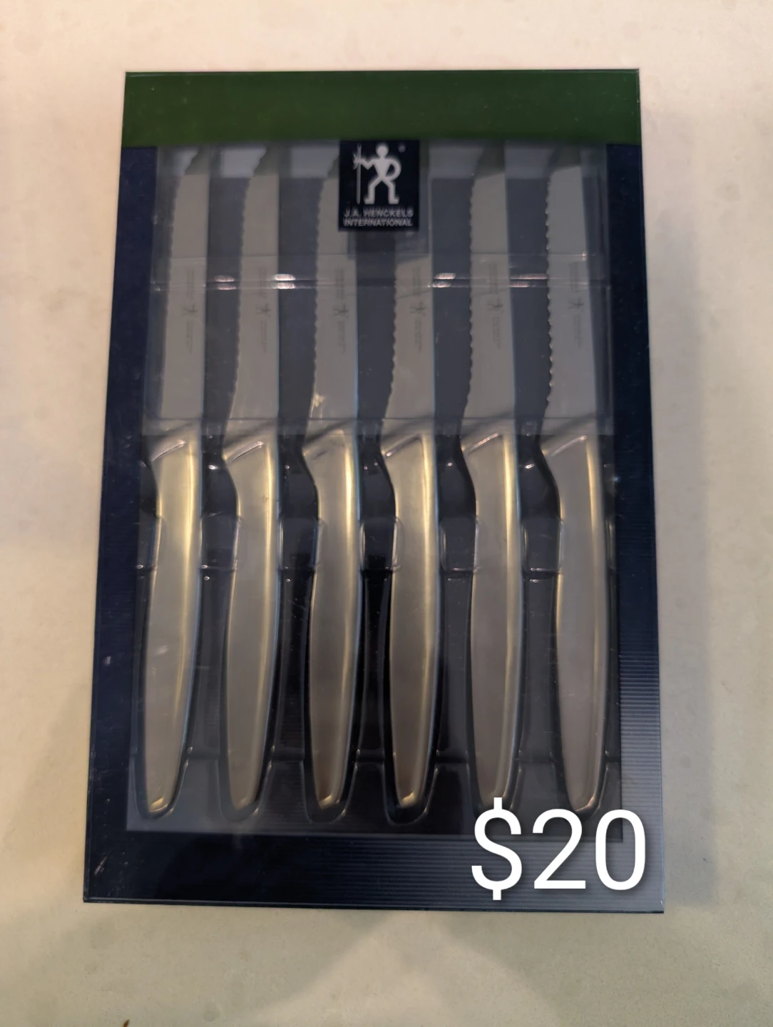 Paderno 6 Steak Knives Set & Turbo Torch - photo 4
