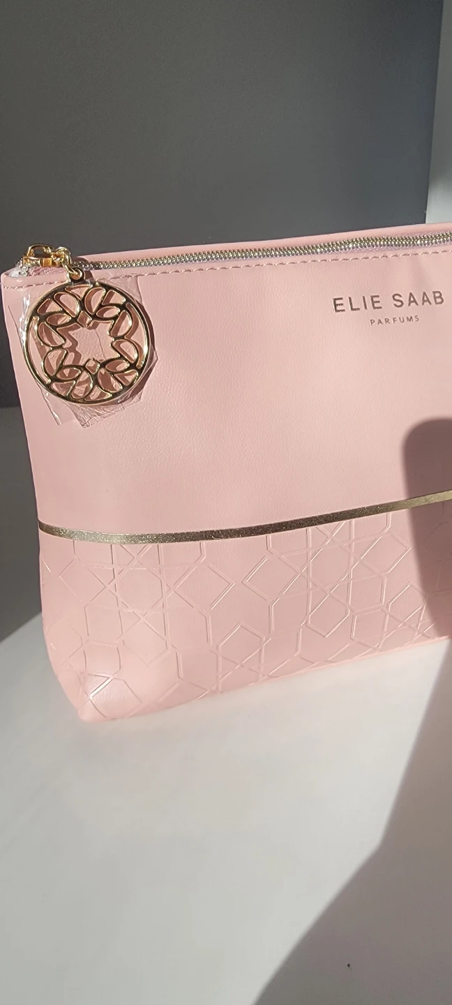 Elie Saab Pink Cosmetic Bag with Samples - photo 3