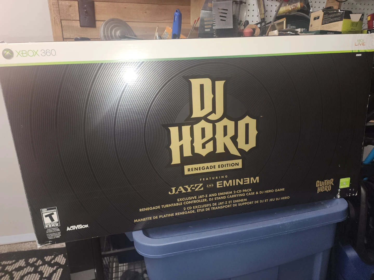DJ Hero Renegade Edition Xbox 360 Game Bundle