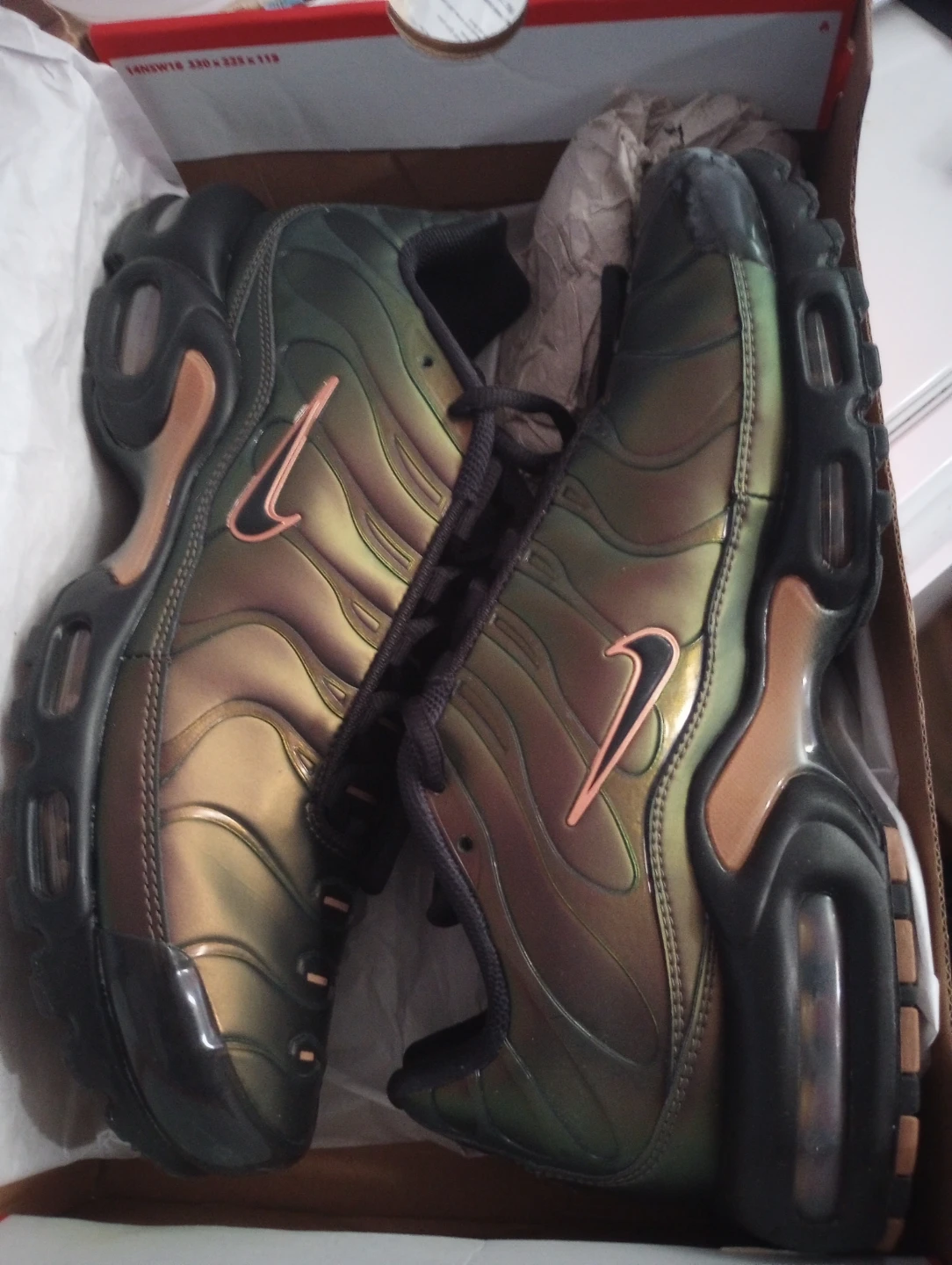 Nike Air Max Plus OG Black/Copper, Size 10