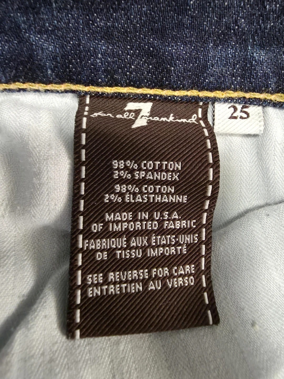 7 For All Mankind Bootcut Jeans - Size 25 - photo 5