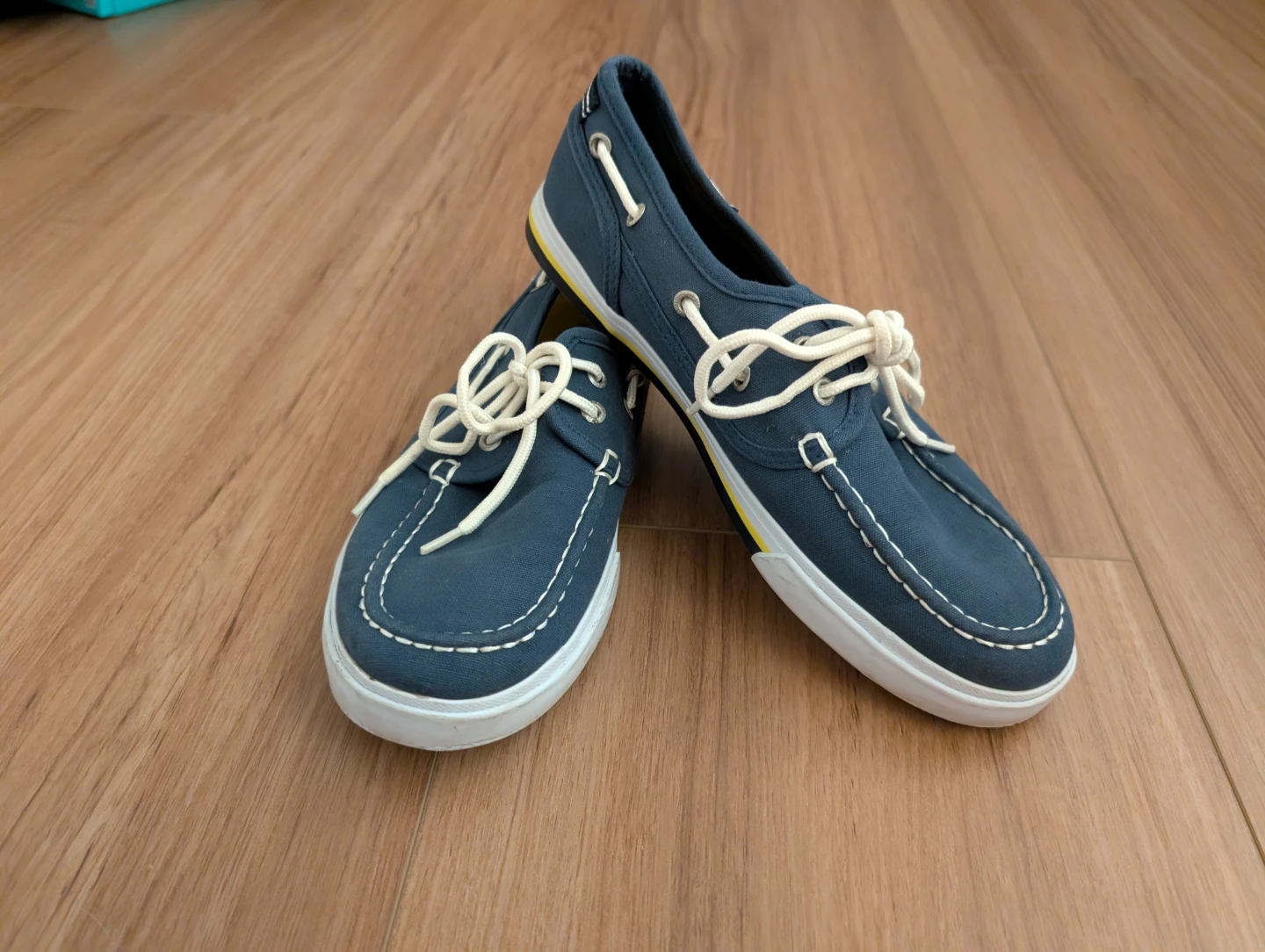 Nautica Boat Shoes - Blue Canvas