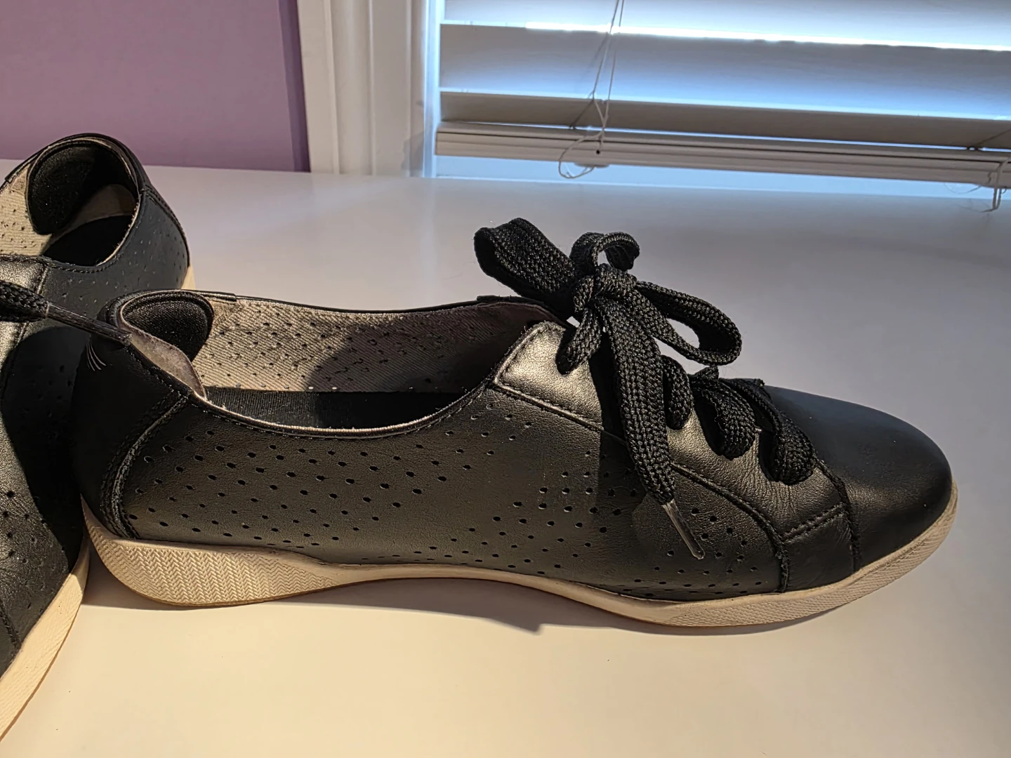 Black Dansko Leather Sneakers, Size US 41 - photo 4