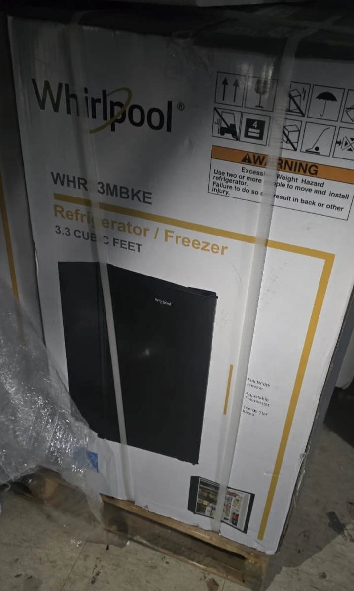 Whirlpool WHR 3MBKE Refrigerator/Freezer - 3.3 cu ft