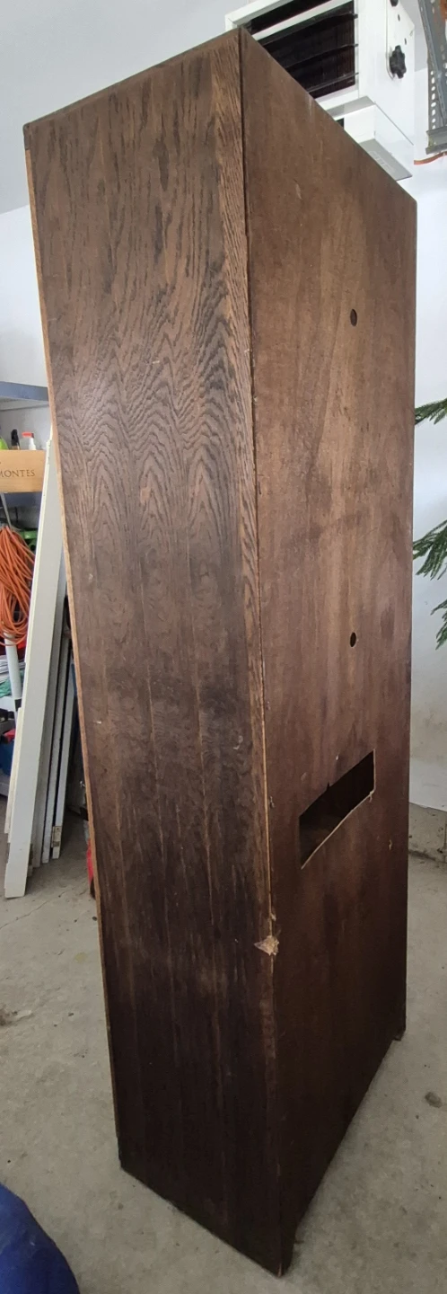 Wooden Display Cabinet with Glass Shelves - photo 2