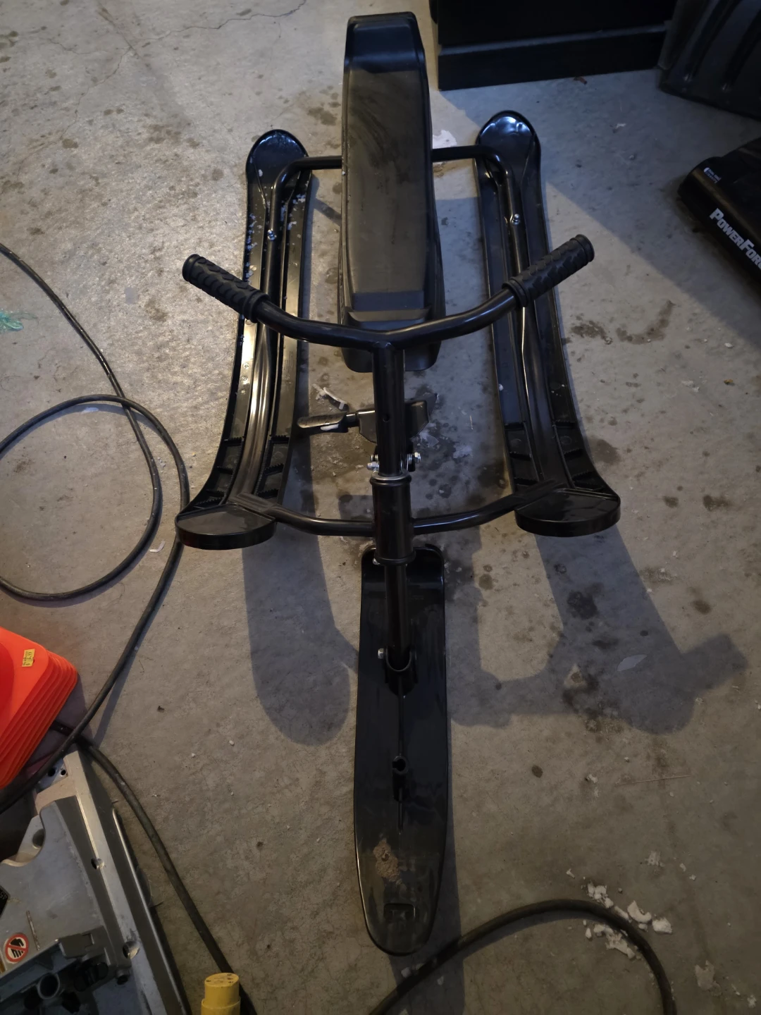 Snow Moto Zip Snow Sled - Black - photo 3