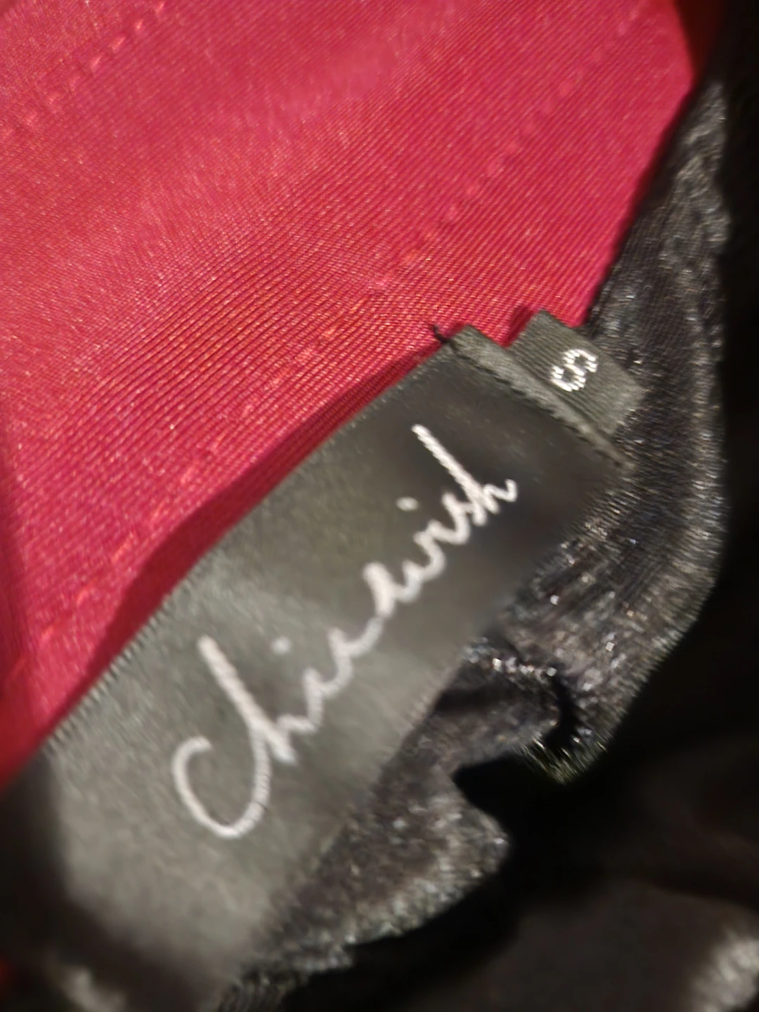 Chicwish Burgundy Skirt Size S - photo 2