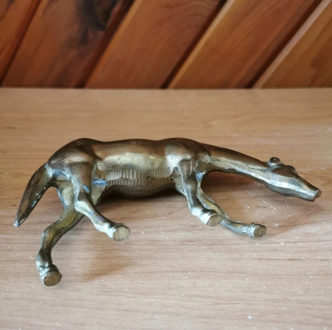 Vintage Brass Horse - photo 5