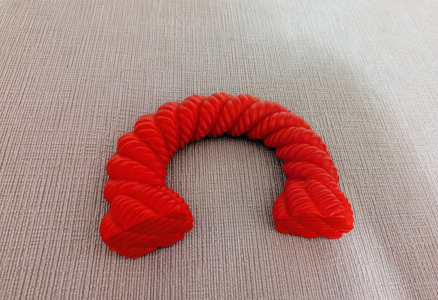 Brand New Red Rubber Dog Chew Toy