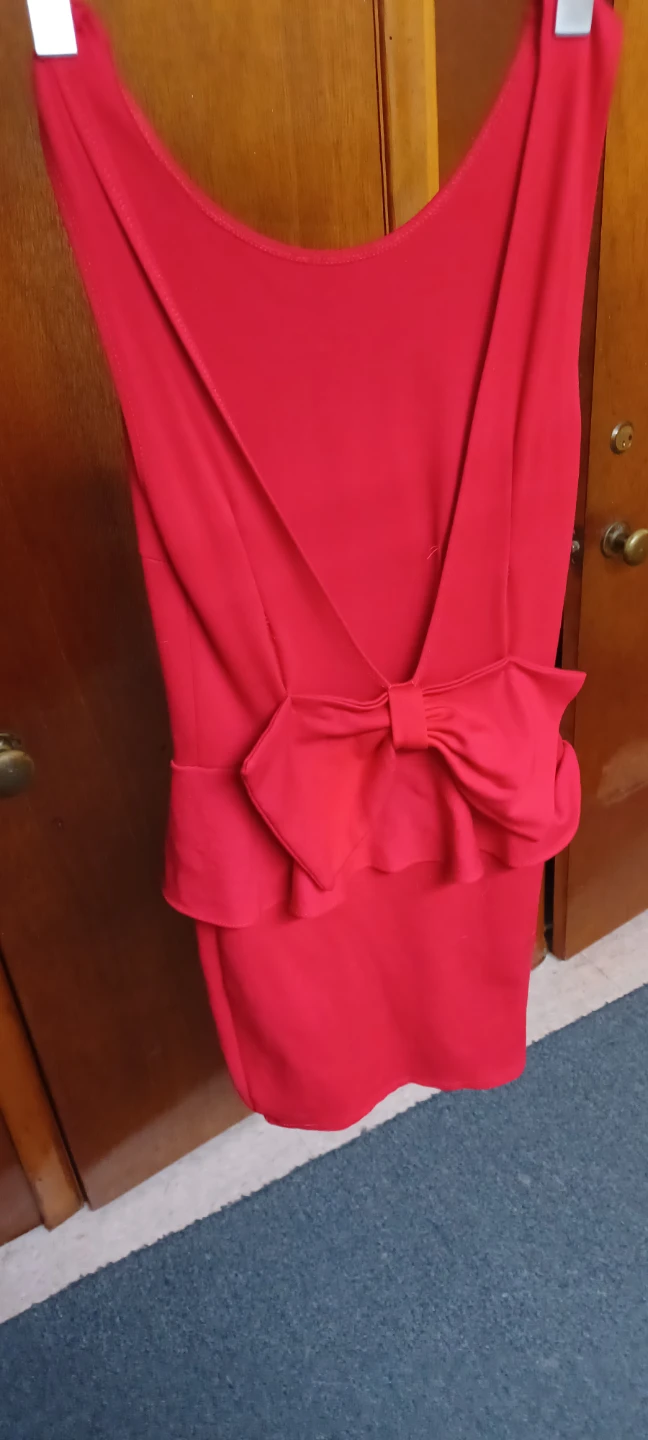 Red Peplum Dress - photo 5