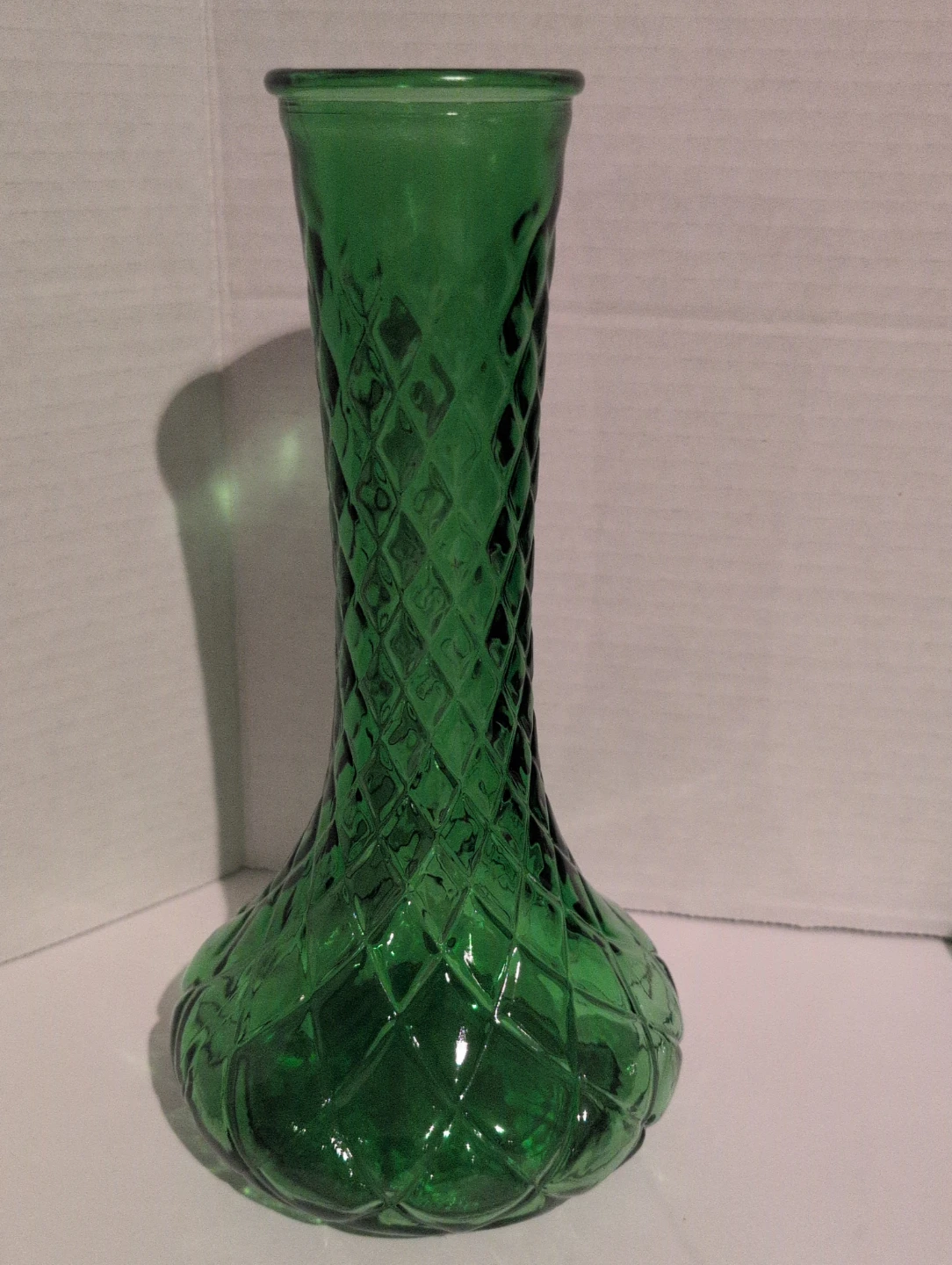 Vintage EO Brody Green Glass Vase Collection (9) - photo 3