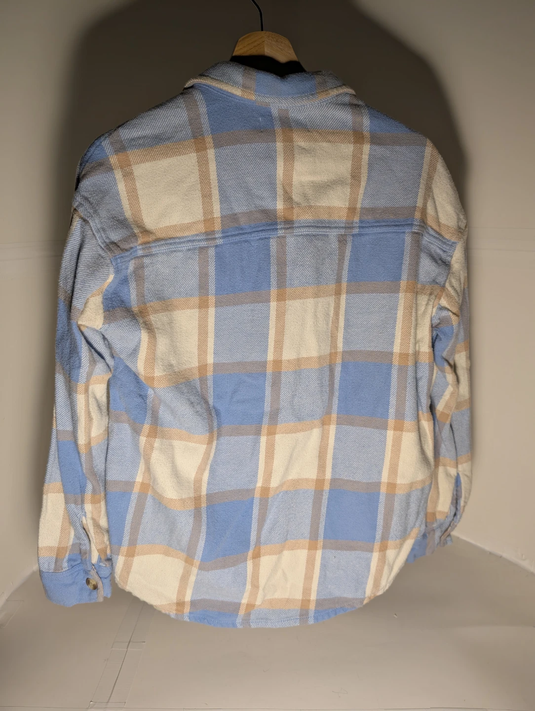 Flannel Long Sleeve Shirt | Hollister - S: X/S - photo 3