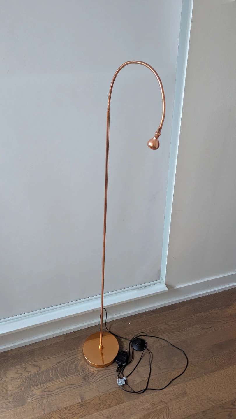 Floor Lamp copper gooseneck 🪿 - photo 2