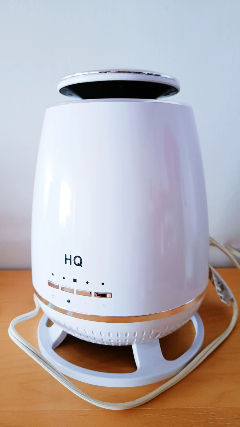 HQ Fan Heater 1500W 360 Degree Heating - Black