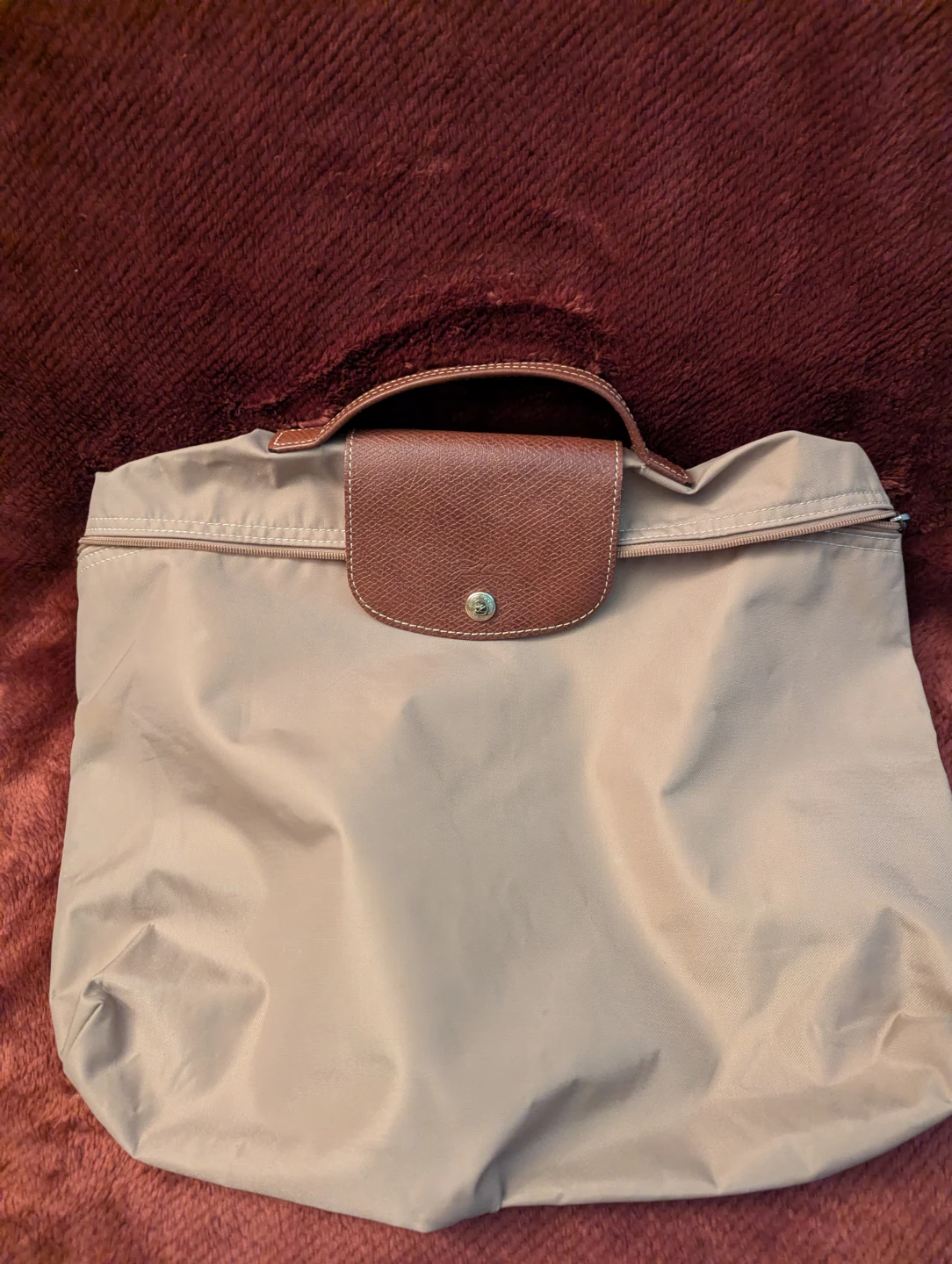 Longchamp Beige Travel Bag