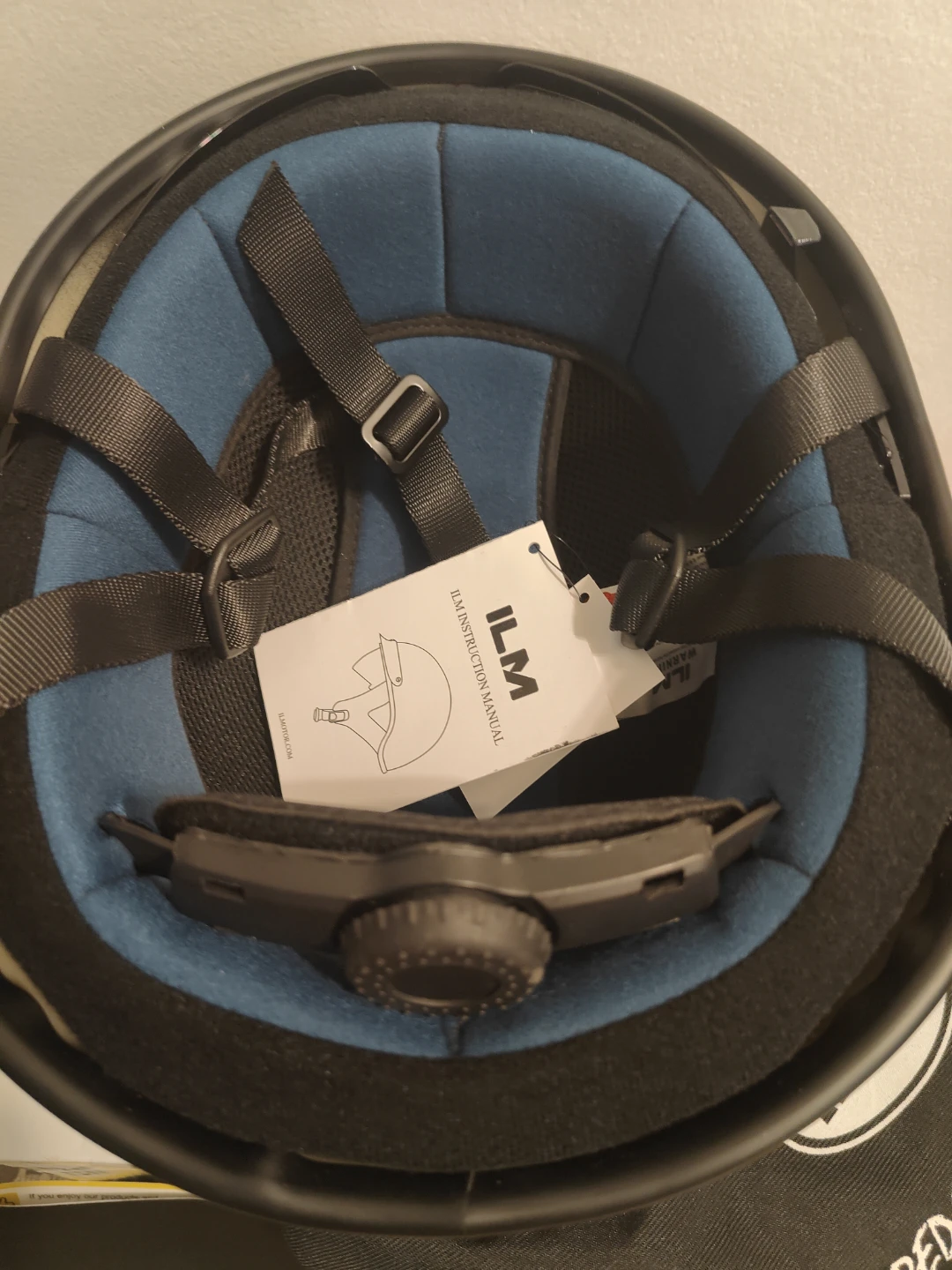 New ILM 883V Motorcycle Half Helmet - Gloss Black XL - photo 5